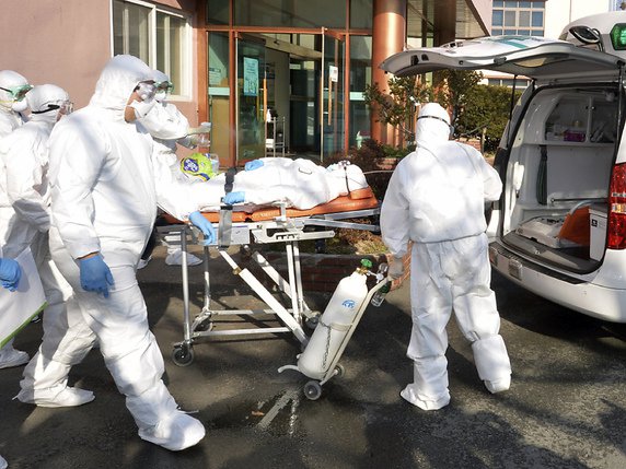 La Corée du Sud a enregistré 142 nouveaux cas de contamination dont 92 avaient un rapport avec un hôpital à Cheongdo (archives). © KEYSTONE/AP/Lee Moo-ryul
