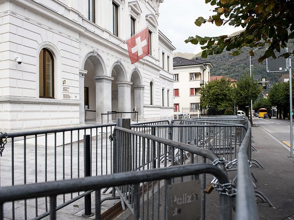 Le Tribunal pénal fédéral a condamné mardi deux membres du Conseil central islamique suisse (archives). © KEYSTONE/Ti-Press/Francesca Agosta