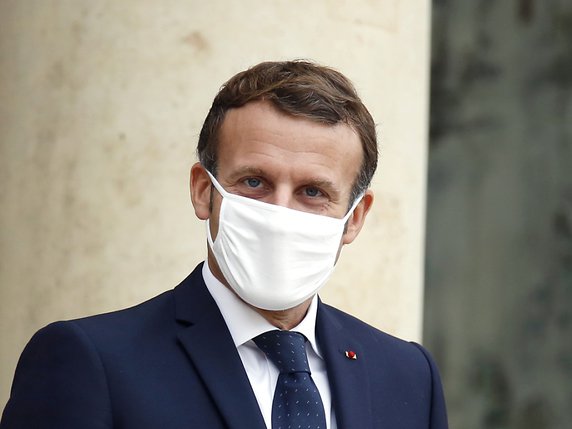 Le président français Emmanuel Macron a précisé que tout le territoire national est concerné par le reconfinement. © KEYSTONE/AP/Thibault Camus