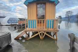 Coup de stress pour les Rives Zen à Estavayer-le-Lac