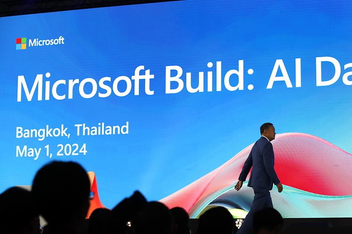 Microsoft va aider au dévelopement de l'IA en Malaisie. © KEYSTONE/EPA/RUNGROJ YONGRIT