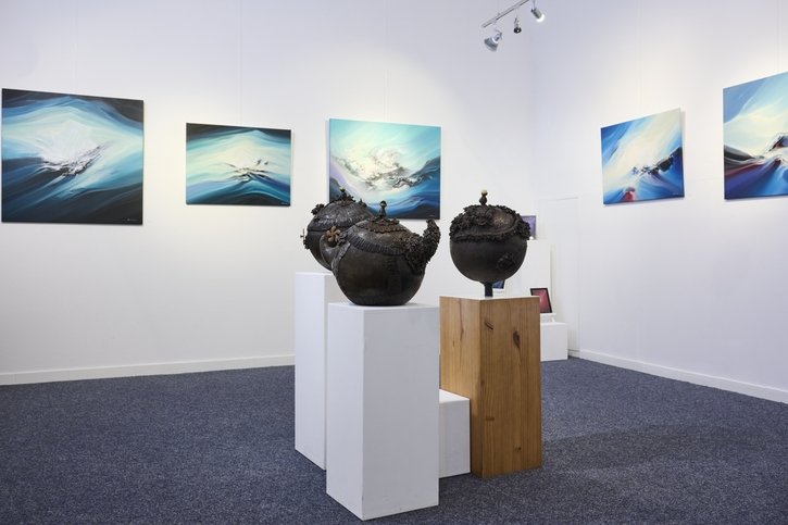 Exposition: A la Galerie du Carolin, trois artistes explorent le thème du Cosmos