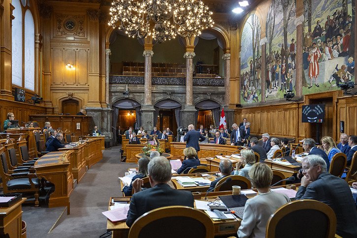 Le Conseil des Etats a débattu jeudi du message FRI 2025-2028. © KEYSTONE/PETER SCHNEIDER