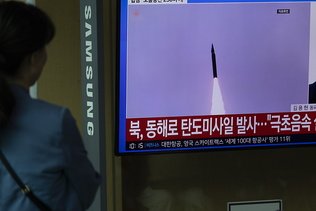 La Corée du Nord tire un missile balistique en mer du Japon